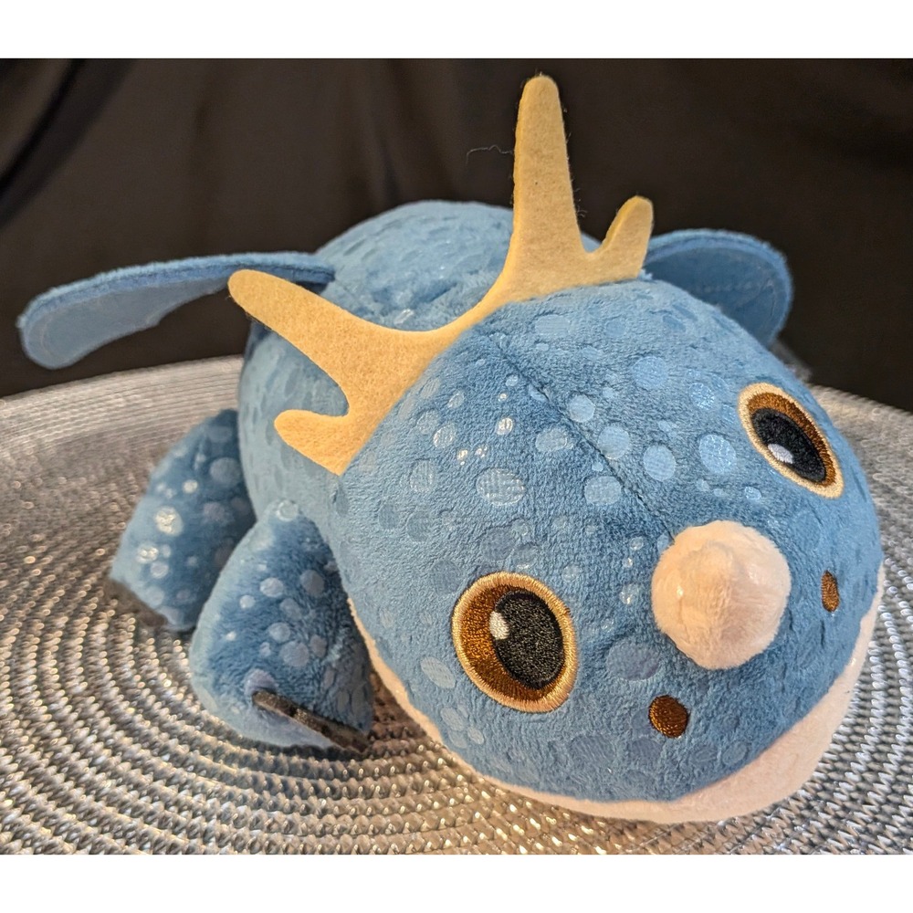 Spin Master How to Train Your Dragon Gronckle Blue Plush Stuffed Toy NWT